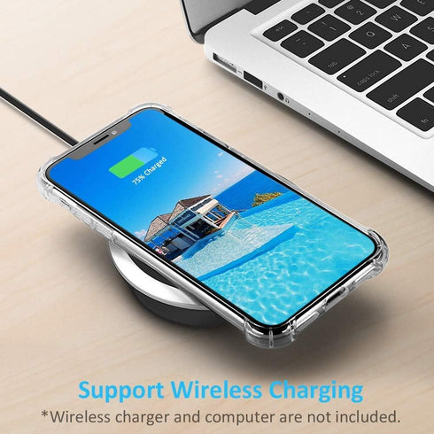 Crystal Clear Phone Case Compatible with iPhone 11, Hard Back Cover with Shockproof Protection, 6.1 inches-CL