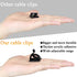 SOULWIT 50Pcs Adjustable Cable Management Clips, Adhesive Organizers for Wire Holder at Home, Office, Under Desk