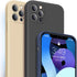 Liquid Silicone Case for iPhone 12 Pro Max 6.7 Inch, Slim Soft Anti Scratch Gel Rubber with Microfiber Liner