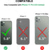 TENDLIN iPhone 11 Pro Magnetic Case - Crystal Clear Hard Back, Soft Bumper, MagSafe Compatible (Black)