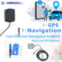 RF Outlet GPS Active Antenna Rectangular Shape SMA Connector Navigation Antenna Magnet Mount