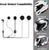 FreedConn Microphone Headphone Soft Cable Headset & Clip Accessory for T-COMVB and T-COMSC Series