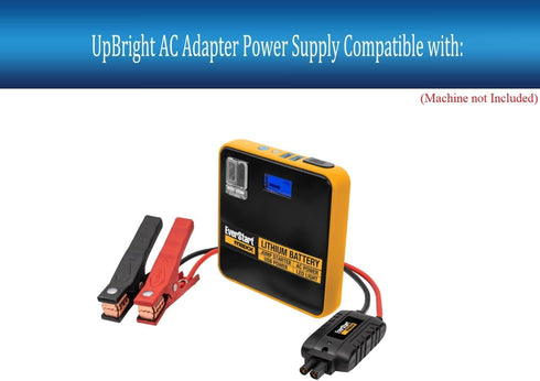 UpBright 5V AC/DC Adapter for EverStart Maxx SL10LEDE SAT3E 600 2200 Lumens Rechargeable Lithium LED Spotlight