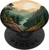 PopSockets Adhesive PopGrip, Mountains Wilderness Forest Hiking Pine Tree Nature.