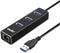 USB to Ethernet Adapter - atolla 3 Ports USB 3.0 Hub with 10/100/1000 Mbps LAN RJ45 Network Adapter