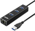 USB to Ethernet Adapter - atolla 3 Ports USB 3.0 Hub with 10/100/1000 Mbps LAN RJ45 Network Adapter