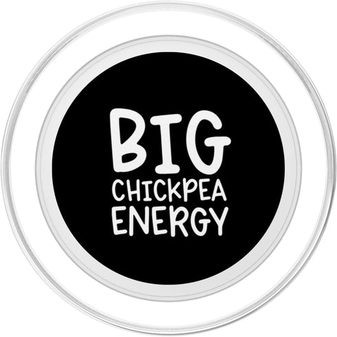 Funny Chickpea Designs Big Chickpea Energy PopSockets MagSafe PopGrip for iPhone