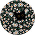 Cute Black Cat Hiding in Daisy Flower, Floral Cat PopSockets Standard PopGrip