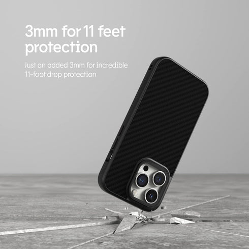 RhinoShield SolidSuit Case for iPhone 12/12 Pro - Magsafe Compatible, Slim Design with 3.5M Drop Protection