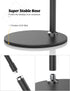 Adjustable Height & Angle Gooseneck Stand - Cell Phone Stand for Desk, Flexible Arm Universal Holder (Black)
