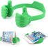 8 Pack Thumbs Up Cell Phone Holder - Adjustable Silicone Tablet Stand, Multi Colors, Portable Desktop Stands for