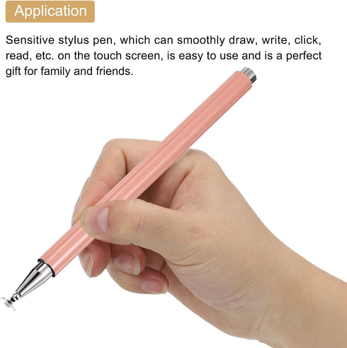 MECCANIXITY 2pcs Stylus Pens for Touch Screens, Magnetic 4 Fine Point Disc Universal Capacitive Pen