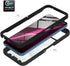 TJS Compatible for T-Mobile Revvl 6X 5G Case, with Built-in Screen Protector, TPU Matte Marble Soft Skin Case (Green)