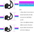 Earbud Replacement Tips Silicone Earbud Tips Earbud Caps Compatible with Bose Quietcomfort and Sport Headphone Ear Tips Earbud Rubber Tips 3 Pairs S M L Black