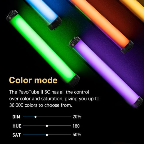 RGB Handheld Photography Lamp, Dimmable LED Light Portable Vlog Light with 2000mAh Battery, Adjustable Music Rhythm