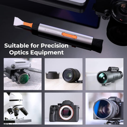 K&F Concept Lens Cleaning Pen Kit for APS-C CMOS & CCD Sensors, Includes 6 APS-C Sensor Cleaning Rods