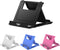 4 Pack Portable Cell Phone Stand Holder for Desk, Universal Adjustable Desktop Mobile Phone Kickstand, Foldable