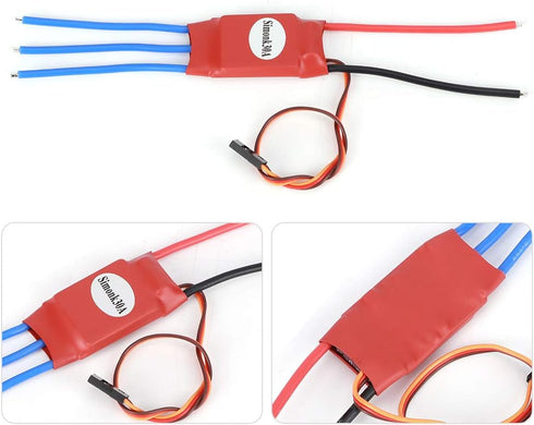 SparkFeng 30A 100% 490Hz 2-3S ESC Electronic Speed Controller for Quadcopter Drone, N - FET Design with Simonk