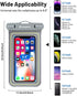 IP68 Waterproof Phone Pouch/Case, Floating Phone Case for iPhone 14 13 12 11 Pro Max XS Plus Samsung Galaxy, Beach