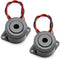 Fielect 5Pcs Alarm Buzzer DC12V 90dB Active Electronic Buzzer, Continuous Sound Beep Speaker