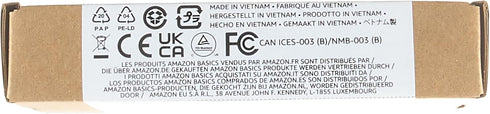 Amazon Basics 12W Car Charger with Lightning Cable (Straight) for iPhone and Apple Devices, 3 ft - Black