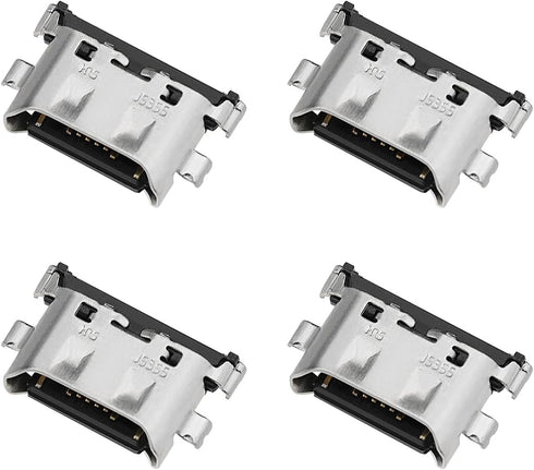 4PCS USB Type C Charging Port Connector Socket Compatible with Huawei Matebook D15 Boh-WAQ9R Replacement Parts
