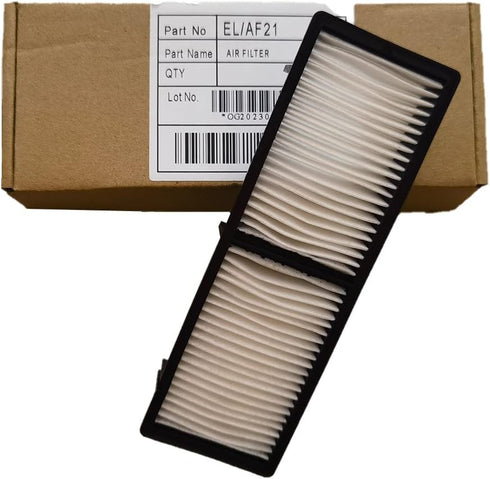 Replacement ELPAF21 Air Filter for EPSON Projector Home Cinema 8350, 8345, 8500UB, 8700UB, 6100, 6500UB, 8100, 7100,