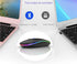 Bluetooth Mouse for iPad MacBook Air MacBook Pro iPad Pro Air Mac iMac Pro Laptop/Desktop/Computer/ Win8/10/11 Rechargeable (BT5.2+BT3.0+2.4GHz/USB C Adapter) (LED Black)