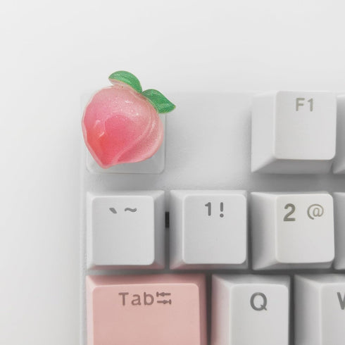 Personalized Cute Cartoon Transparent Keycap, Handmade OEM Profile DIY Custom ESC Backlit Keycap for Mechanical