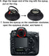 FANZR DK-19 D810 D810A D800 D800E D700 F6 D5 (2 Pack) Eyecup Eyepiece Viewfinder for Nikon Camera