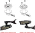 Interface Combo Adapter for Garmin Universal Flush Out Front Mount Quick Release Adapter Compatible with Camera or
