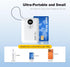 W&P 35W 10000mAh 3 Pack 17/16/15/14/13/12/11 Portable Charger for iPhone, Small Fast Charging Power Bank, USB C