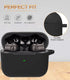 Compatible with Echo Buds 2 Case, Lamshaw Silicone Protective Cover for Easy Carrying (Black)