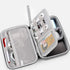 Hard Electronic Organizer Travel Bag, Waterproof Shockproof Case for Power Bank, Adapters, Chargers, Cables, Flash
