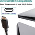 DECSZDY 45W USB-C Laptop Charger Compatible with HP Chromebook Computer and More USB Type C Fast Charging Power Adapter