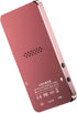 VELATEMOR MP3 16 (16G) Small Player with Ample Storage GB Memory Digital Player for Travelers Pink Long Battery Life
