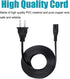 Saireed 8ft 2 PS-WM20 HW-K370 HW-Q90r C7 Prong Power Cord Replacement for Samsung Soundbar Subwoofer Sound Bar Surround
