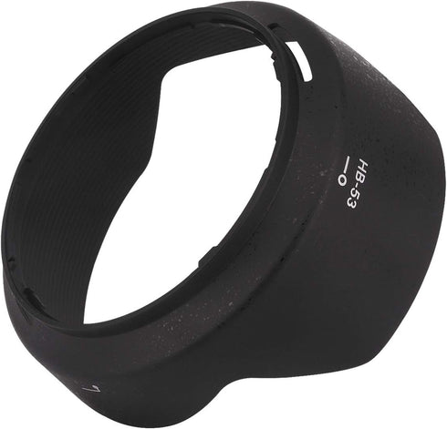 Haoge Bayonet Lens Hood for Nikon Nikkor AF-S 24-120mm f4G ED VR, Replaces Nikon HB-53