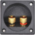 2 Way Speaker Box Terminal Binding Post Cup, DIY Home Car Stereo Connectors for Subwoofer Plugs