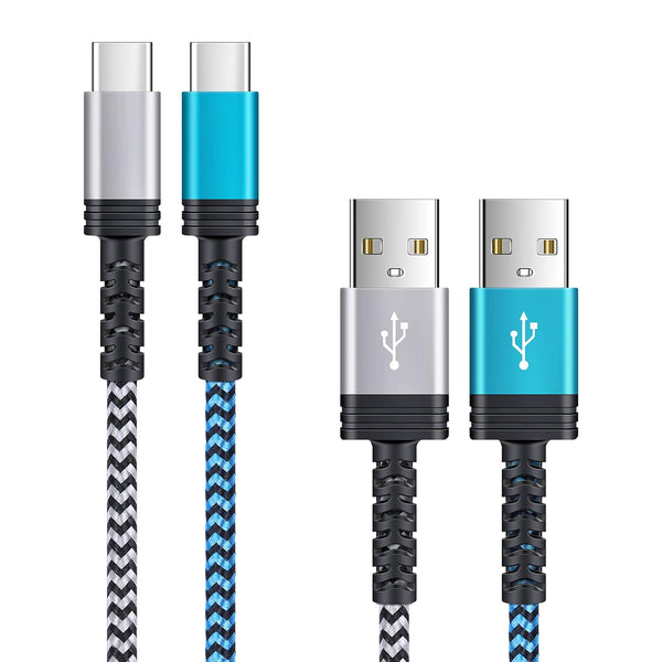 6FT Fast Charging C Charger Cable Type C Car Android Phone Charger for Moto G Stylus/Play/Power, Samsung Galaxy