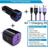 Type C Charger Fast Charging Block for Samsung Galaxy S24 Ultra S23 FE S22 S21 S20 S10 Note 20 A15 5G A54 A51 A10e A20 A50 A71 A21 A11 A01 A14, LG Stylo 6/5/4, Wall Charger, Car Adapter, USB C Cable