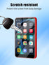 FJIASTB 4" M505 MP3 (3 Screen Protector for ZAQE Player, Ultra-Thin Scratch-Resistant Soft Film Pcs, Not Tempered