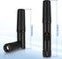 Eightwood Small WiFi Antenna - Dual Band 2.4GHz 5GHz RP-SMA Antenna 2pcs for PC Desktop and Router