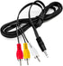 Love Your 10FT 3.5mm TRRS to 3 RCA Stereo Audio Video AUX