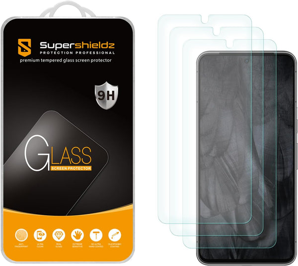 Supershieldz (3 Pack) Designed for Google (Pixel 8 Pro) Tempered Glass Screen