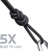 LUDOS SPECTA Wired Earbuds: Noise-Isolating In-Ear Headphones with Microphone, 5-Year Warranty, Ideal for iPhone, iPad,