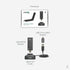Plugable WiFi 6 USB WiFi Adapter for Desktop PC and Laptops, AX1800 USB 3.0 and USB C Wireless Adapter