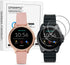 Orzero (3 Pack) Tempered Glass Screen Protector Compatible for Fossil Gen 5E 42mm/44mm Smartwatch, Anti-Scratch