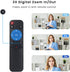 CIRICO L52 4K 1080P 60FPS, 90 UltraCam Webcam, FOV, AI Framing, Remote Control, Privacy Cover, Noise-Canceling Mic
