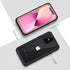 Lanhiem Waterproof Case for iPhone 12, Dustproof Shockproof with Built-in Screen Protector, Pink